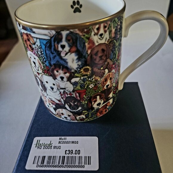 Halcyon Days Collectible Mug - 100% Bone china gilded with 24ct gold - Picture 6 of 6